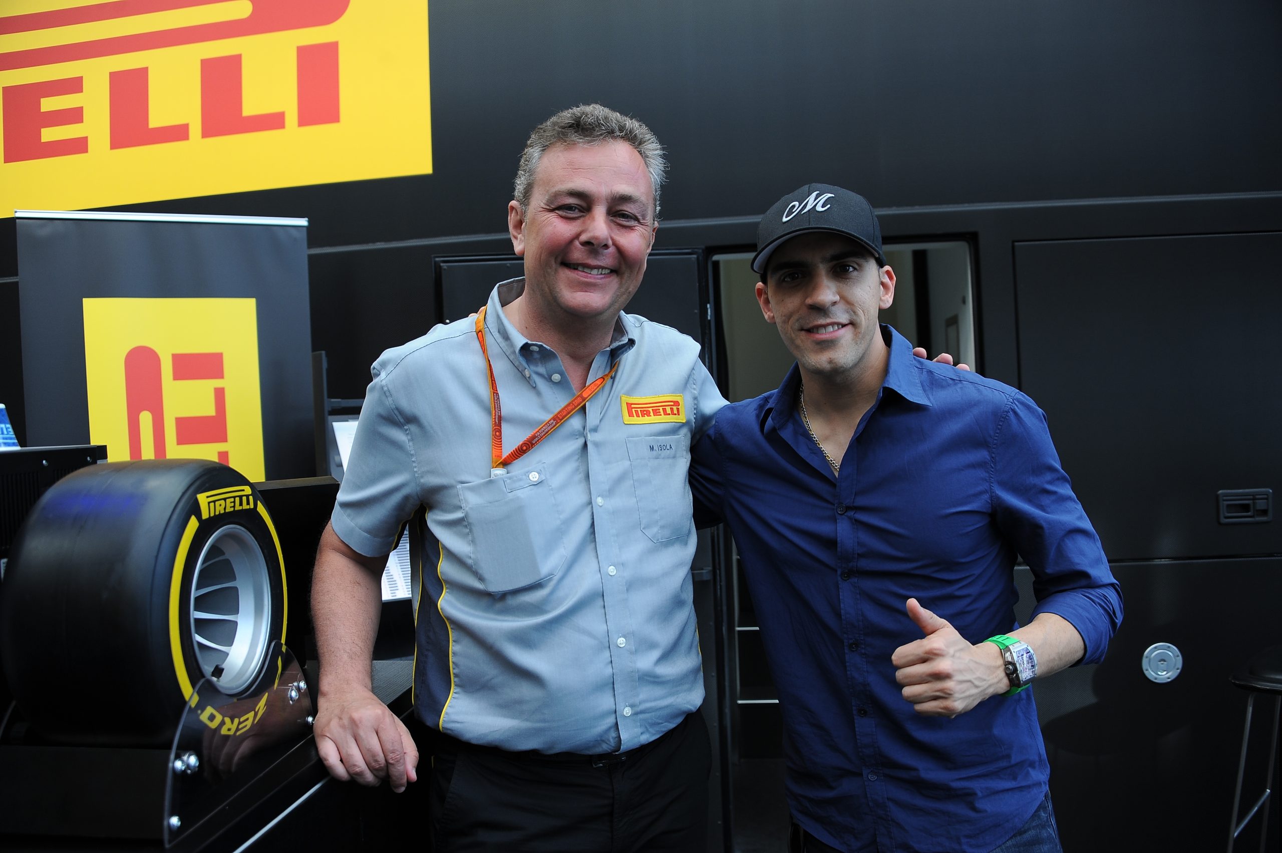 Pastor Maldonado, piloto de pruebas de Pirelli
